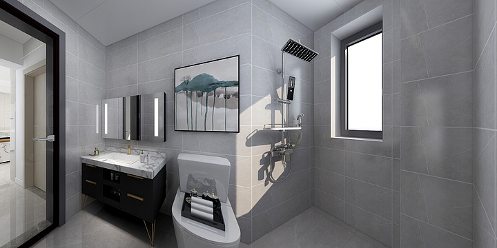 天华装饰-鹏泰小区9-2-1503方案二-副本-装修设计方案