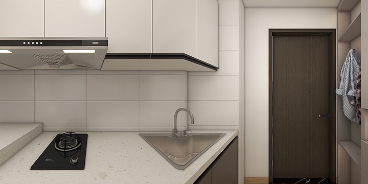 柒柒效果图-0831小公寓-装修设计方案