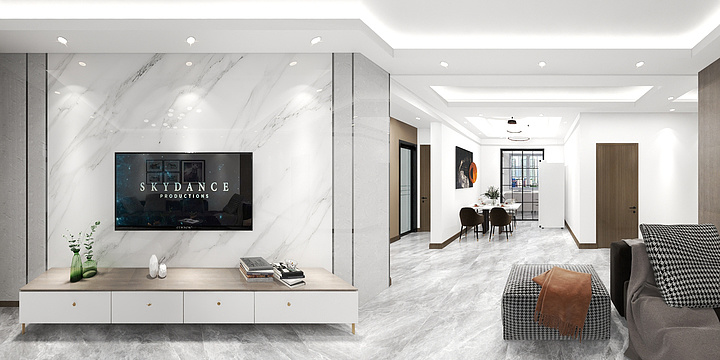 钰锦设计-昶龙一号129.dwg-装修设计方案