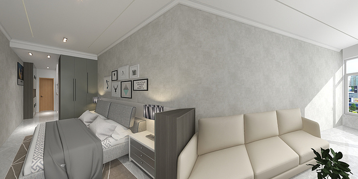 金巢饰家-沭河西小公寓2-装修设计方案