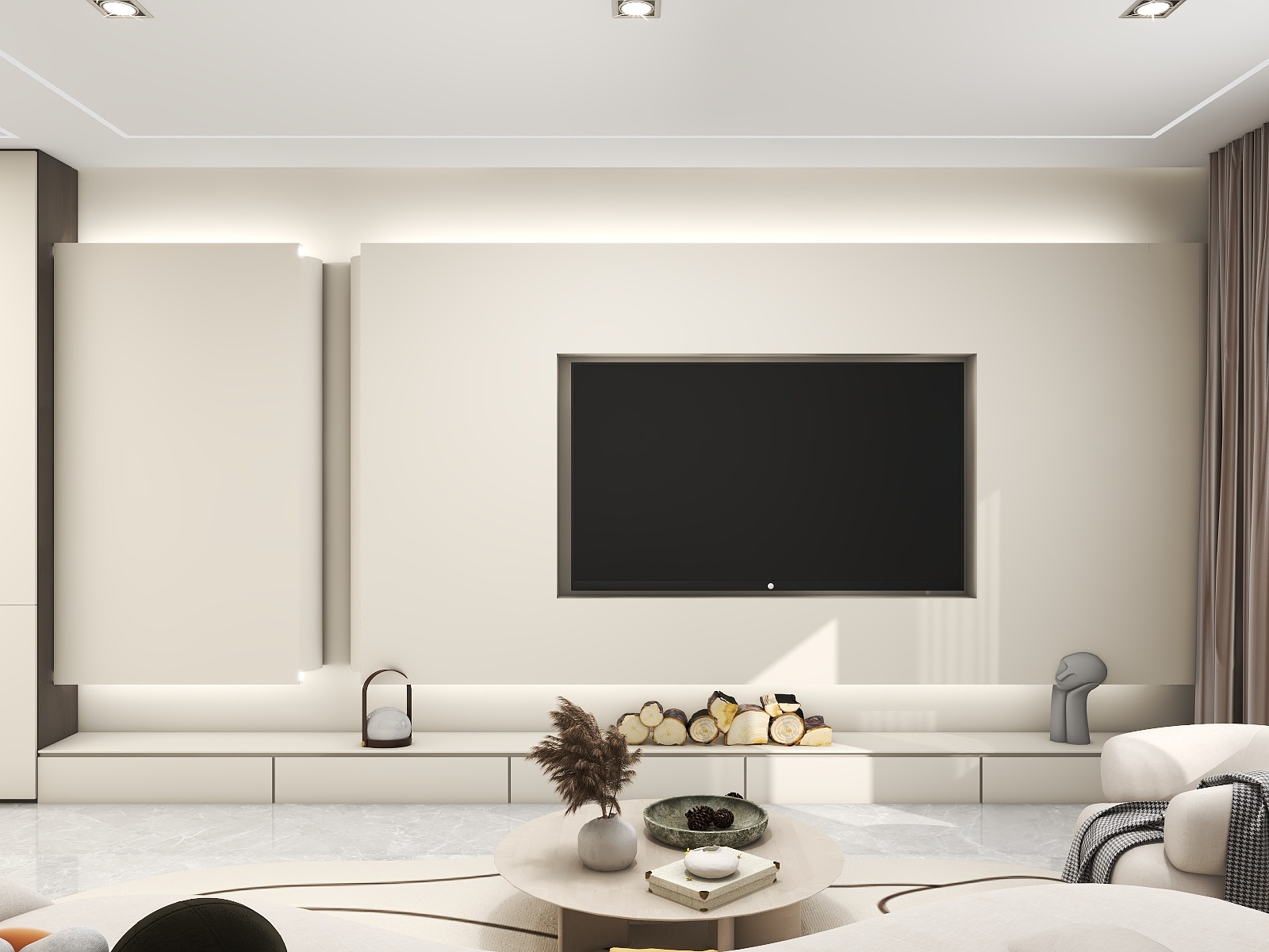 壹个艺术匠人-奶油-装修设计方案