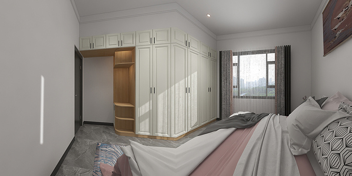 清风落地-邘邰新村-装修设计方案