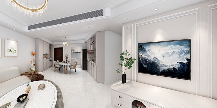 家装设计大夏-全景图-装修设计方案