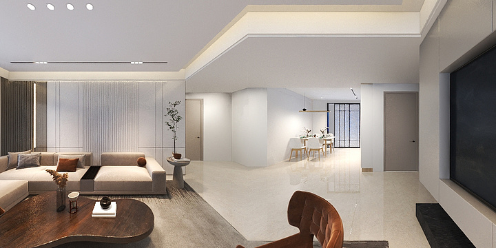 冯书记-新里程第一个户型.dwg-装修设计方案