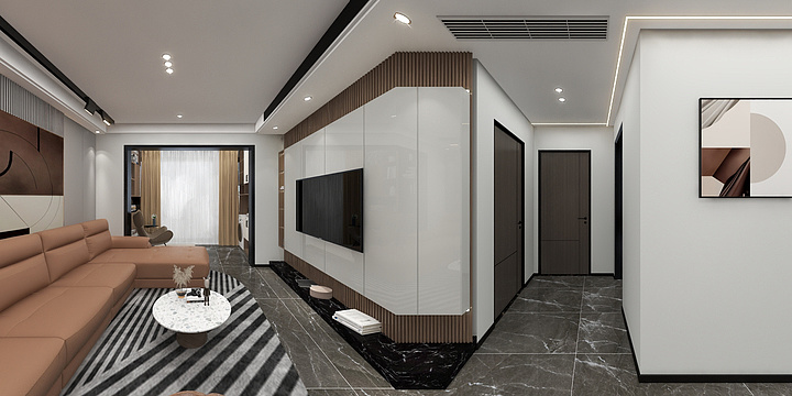 天行1990-阳光国际城96-装修设计方案