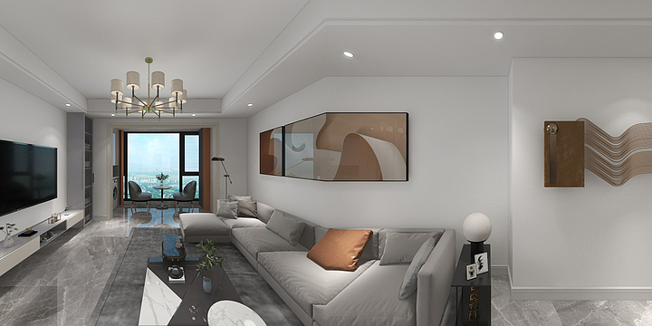 浔利装饰设计师一刘天浩-吾悦公馆10-4-3（现代）.d-装修设计方案