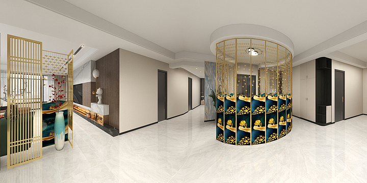 效果图DLS-时代公馆21幢201-装修设计方案