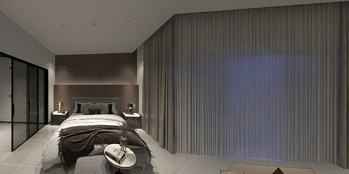 全案整装设计Davi-黄埔御湖名邸徐总-三楼-装修设计方案