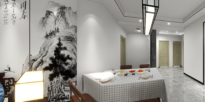 陕西咸阳张大红-双泉领航尚晨-装修设计方案