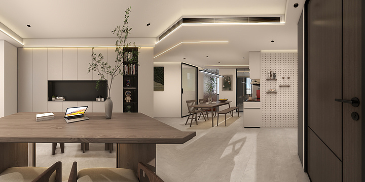 一墅一境|秦飞-华夏302楚府雅居-装修设计方案