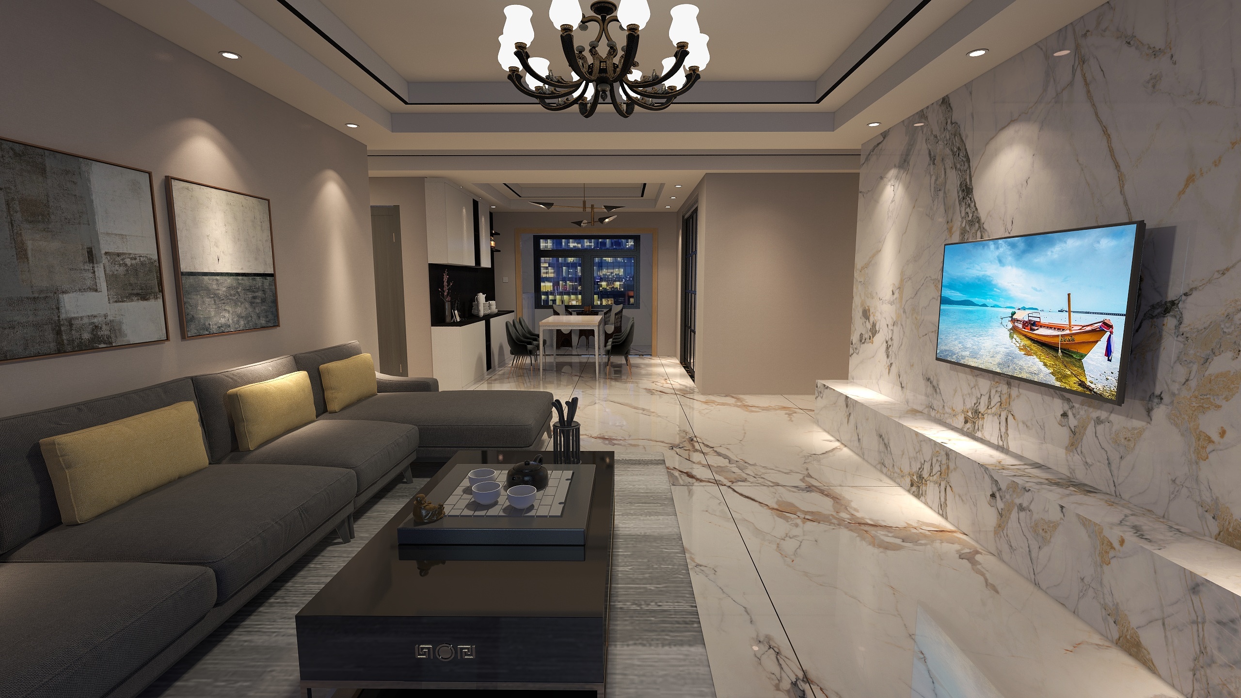 剑河简豪装饰-剑河一号-装修设计方案