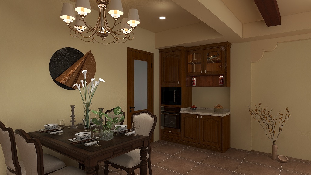 沐风之下-汇置湖畔公园118-3 方案1-装修设计方案