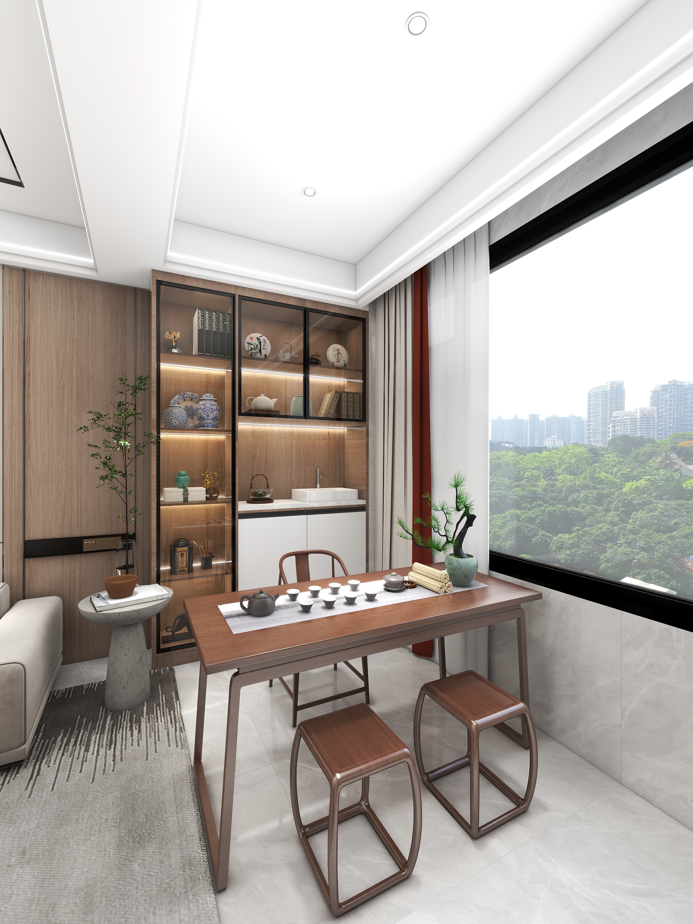 赣州景奕设计-会昌中心16栋1901-装修设计方案