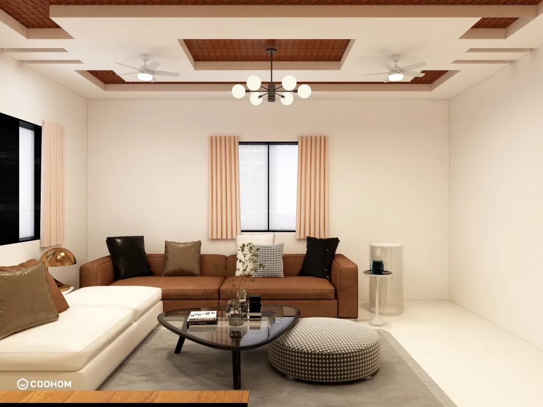 Rutik Deshmukh的装修设计方案:Living room interiors