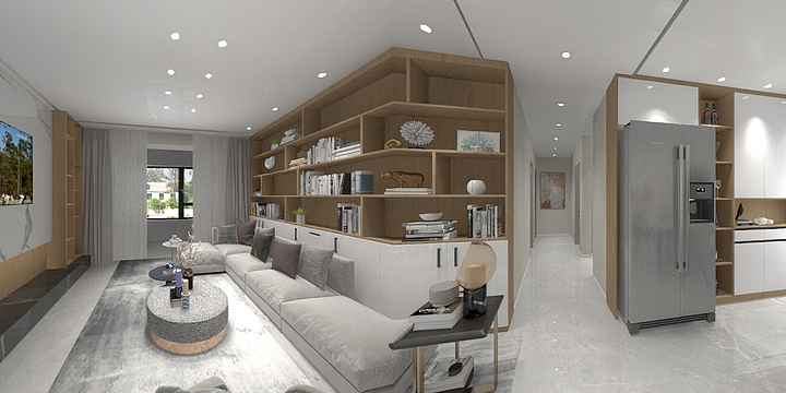 连~-华润未来城效果图-装修设计方案