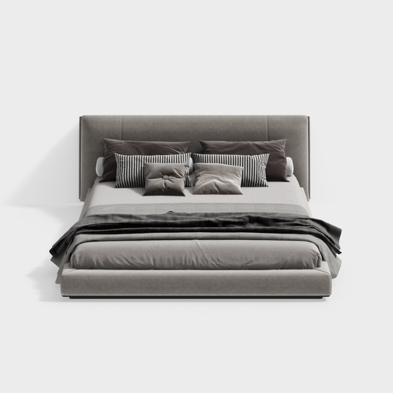Luxury Twin Beds,Twin Beds,Gray