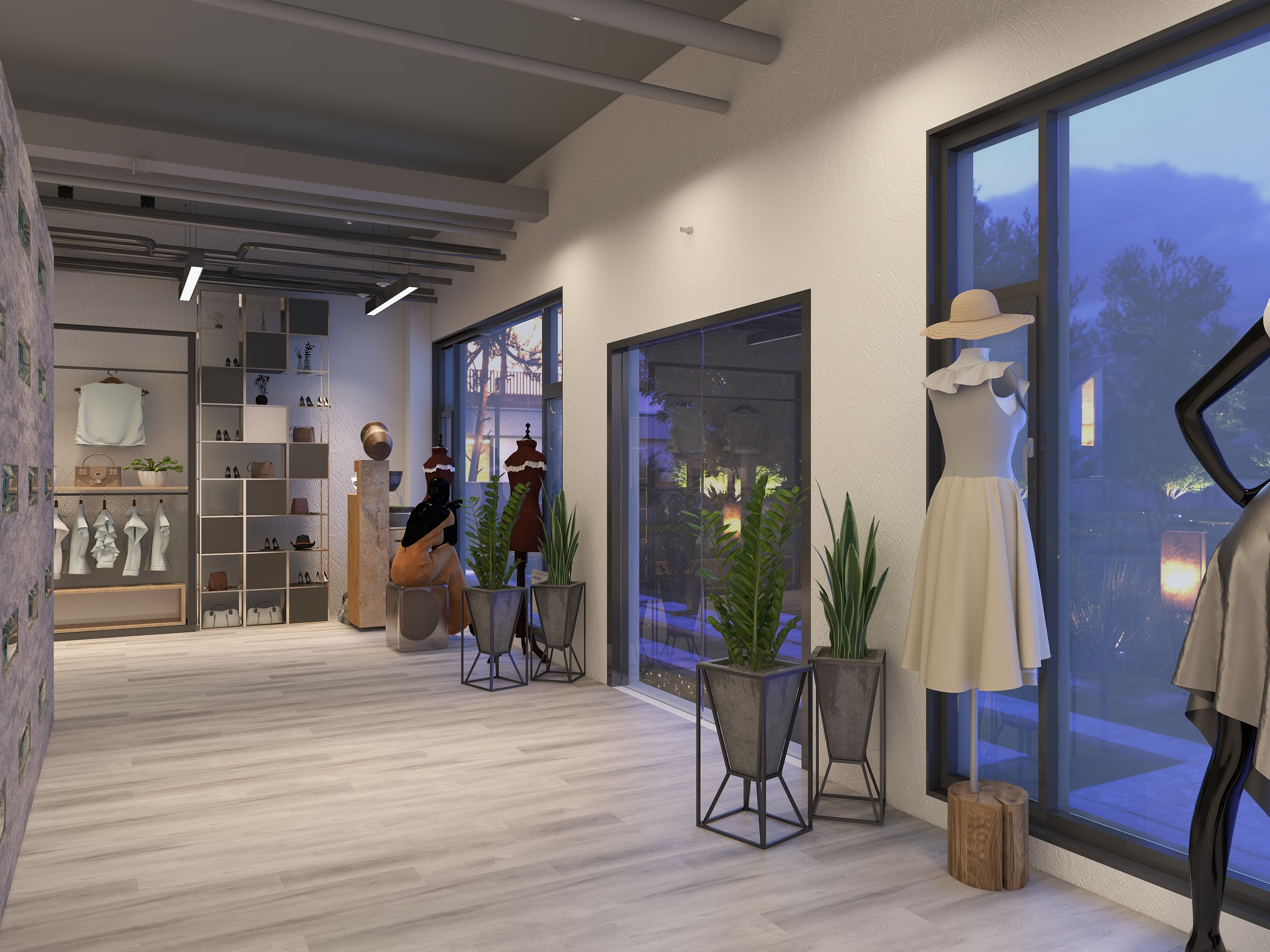 183*TVeK-服装店  Beyond-装修设计方案