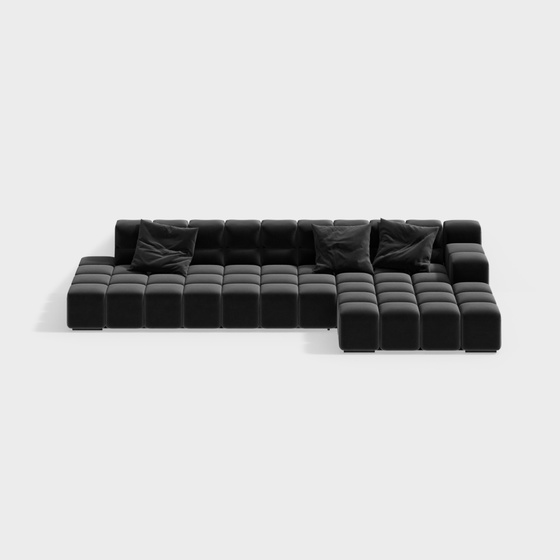 Avant garde Seats & Sofas,Three-seater Sofas,3-seater Sofas,Black