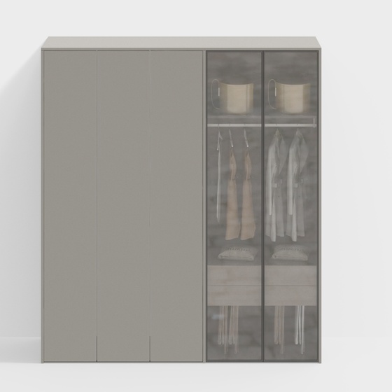 Modern Wardrobes,Brown