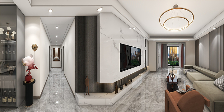 王鑫航-建业春天里-装修设计方案
