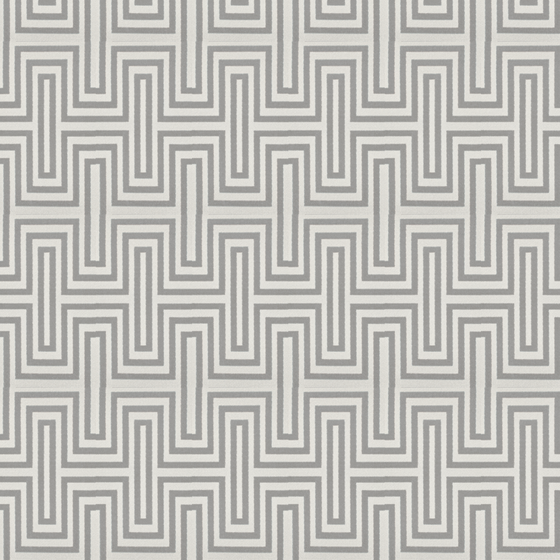 Bru Buru Geometric White Jacquard 3D Model in Earth Color