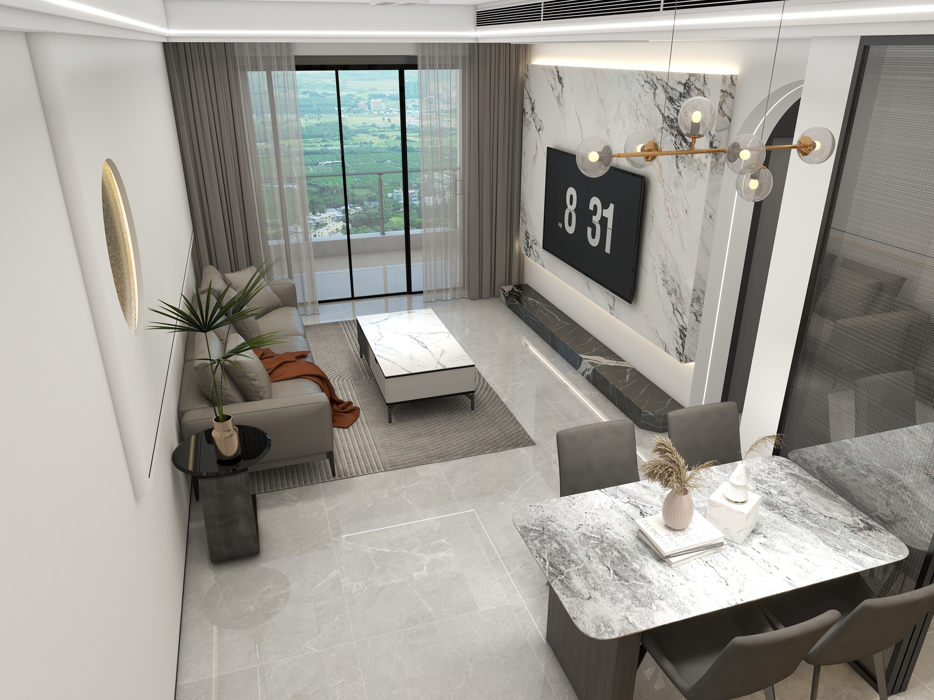 设计师朱家远-92㎡3室-装修设计方案