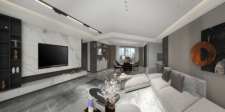 雅效设计工作室-丽景苑-装修设计方案