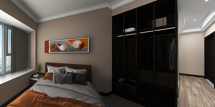 名千誉江-珊瑚海2栋2803-装修设计方案