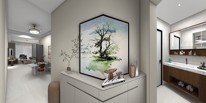 Wild半木设计工作室-玉龙苑12-1-304-装修设计方案