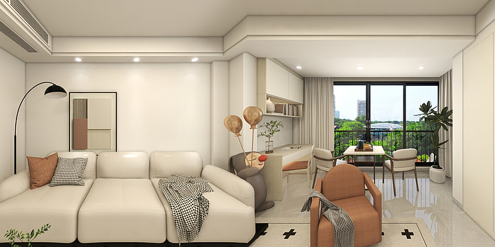 燕尾精灵-新口岸8栋301张医生雅居-副本-副本-副本-装修设计方案