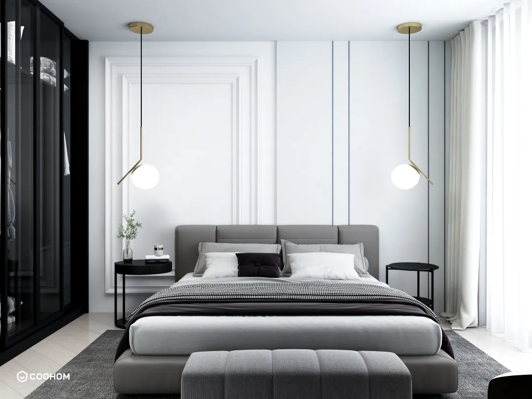 interior101的装修设计方案:masasanty modern bedroom luxe 