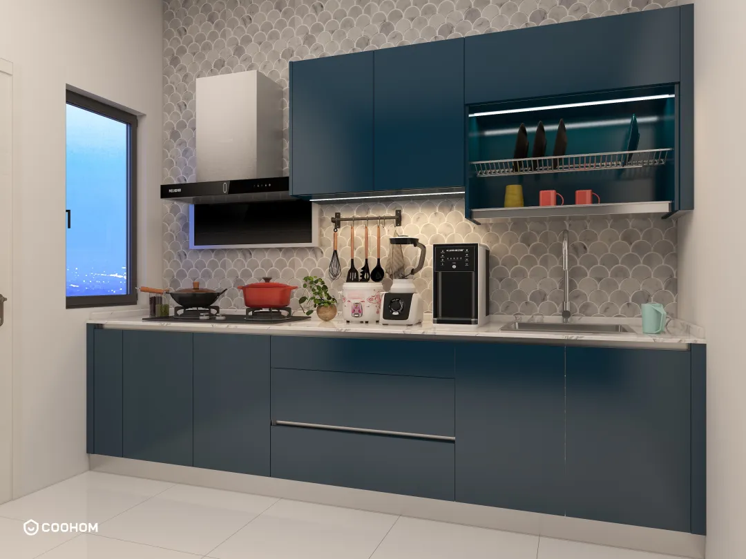 Zeal Concept Design Sdn Bhd的装修设计方案:Kitchen Set