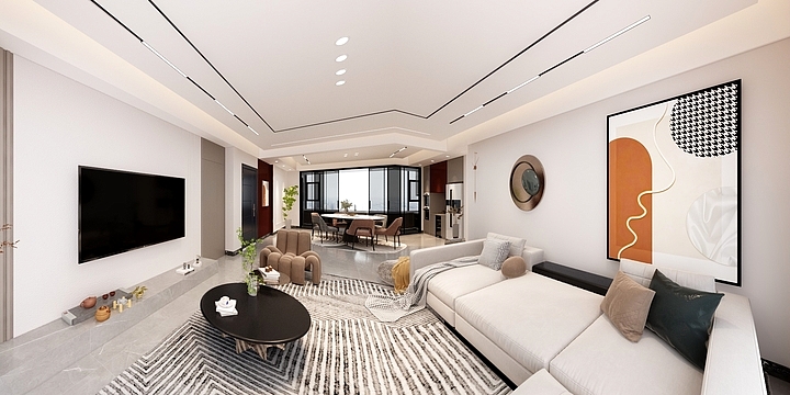 莫洛Y_L_G-金博玫瑰园刘总雅居-改-副本-装修设计方案