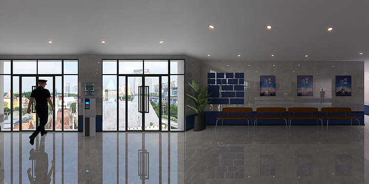 黑道人设计组-红叶派出所.dwg-装修设计方案