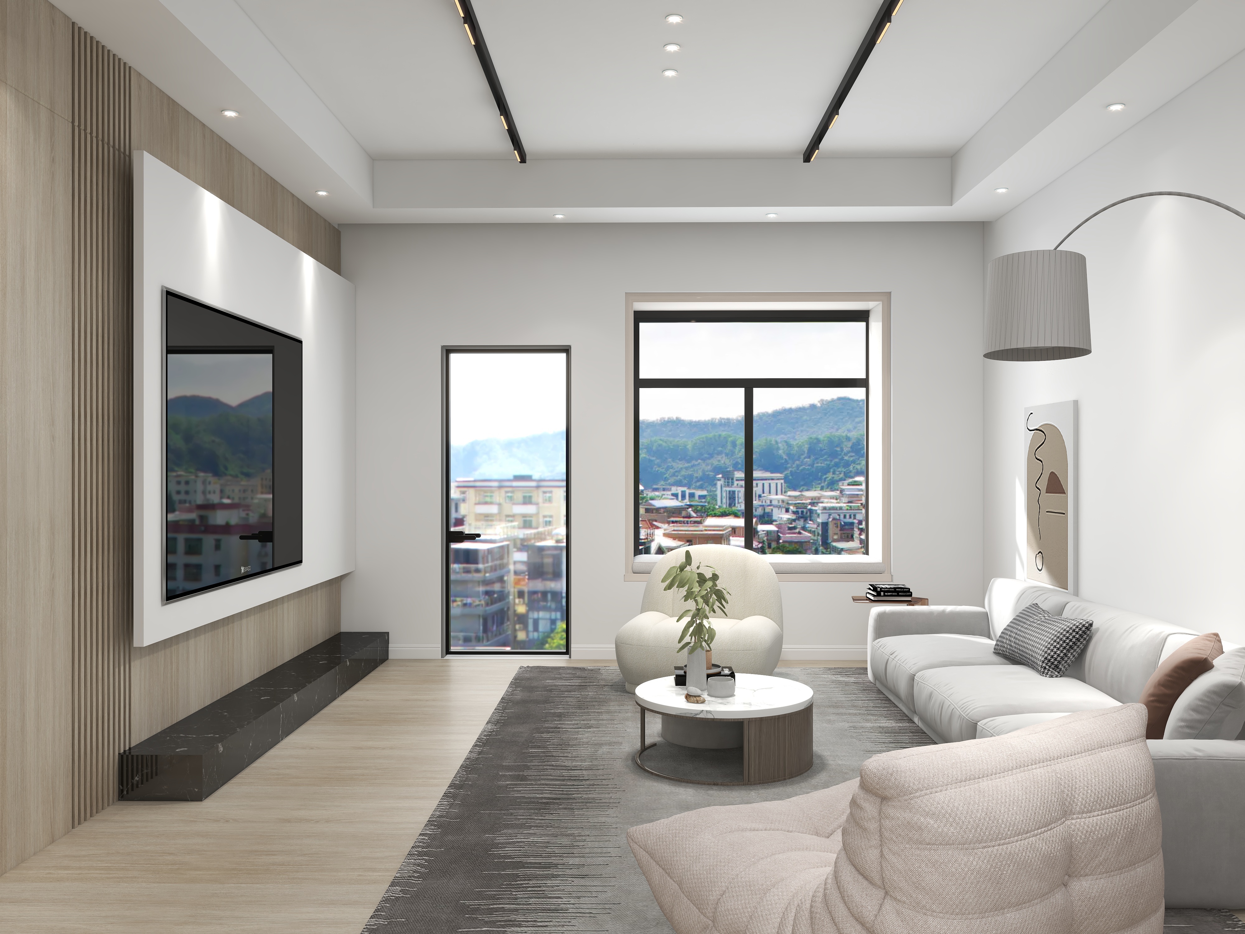 付萌sKFu-天成玉玺台一期装修效果图