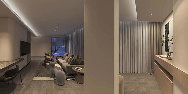 设计师李蓉-365南苑-效果-装修设计方案