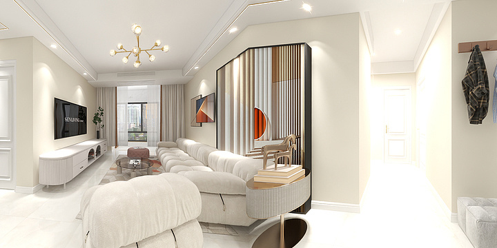 桃桃杨乐PVJX-华庭之星20#901-装修设计方案