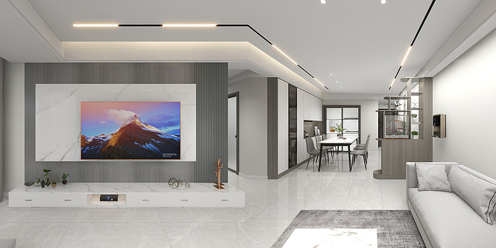 安与居装饰-公园山水7栋22-1-装修设计方案