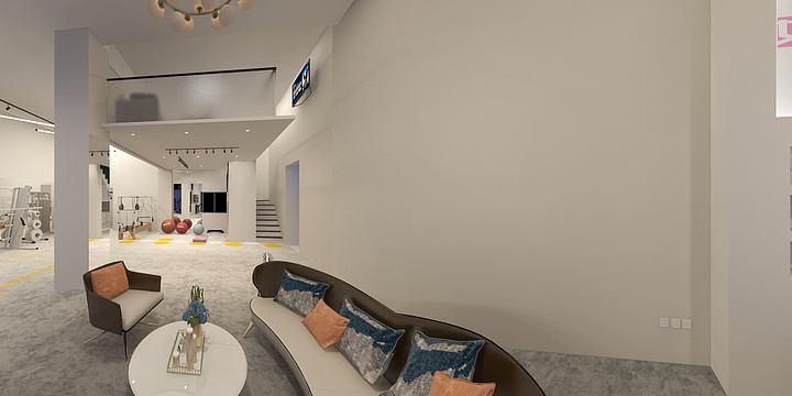 Big-Cat-one女子健身-户型图-装修设计方案