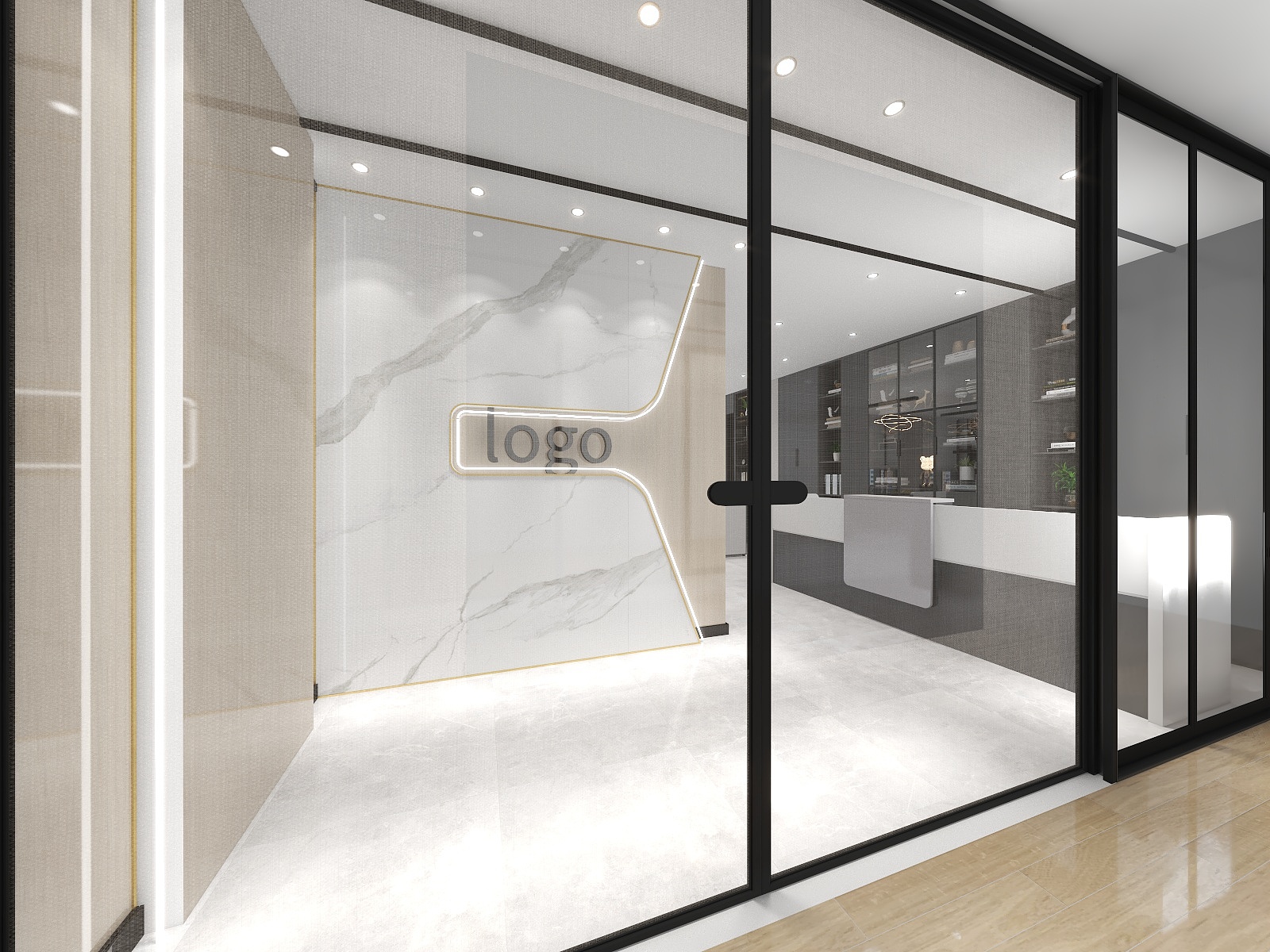 山野村夫老牛-现代风格办公室-装修设计方案