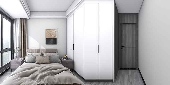 有李就好-现代黑白灰-装修设计方案