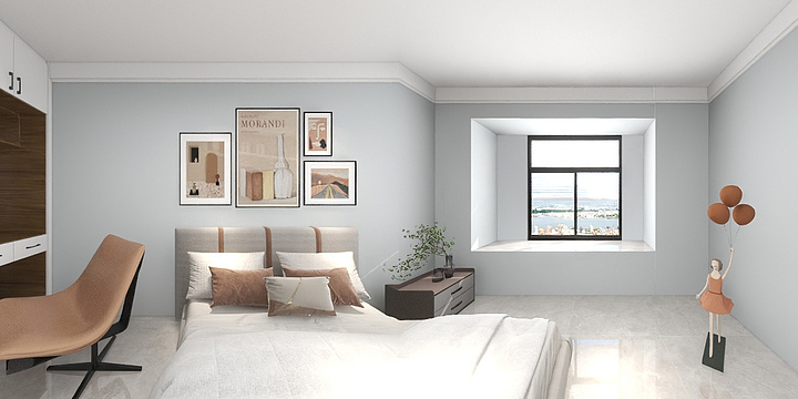 TATA木门茂名店-大名府3栋03户型-装修设计方案