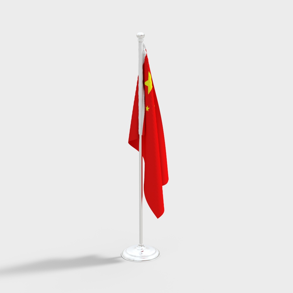 立-国旗
