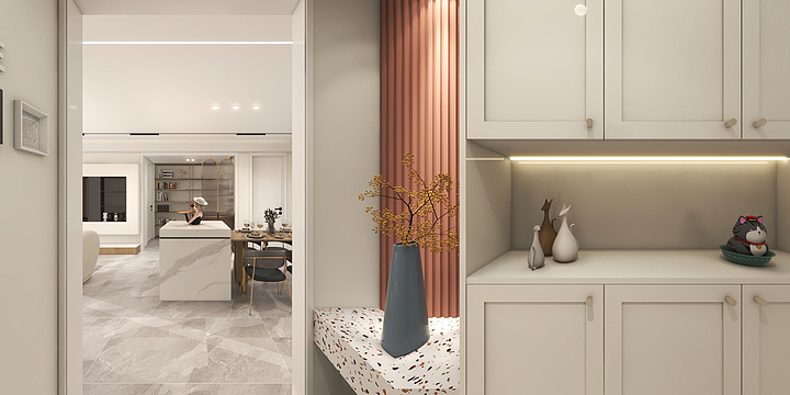 K1M设计-渲染高级灯光方案-装修设计方案