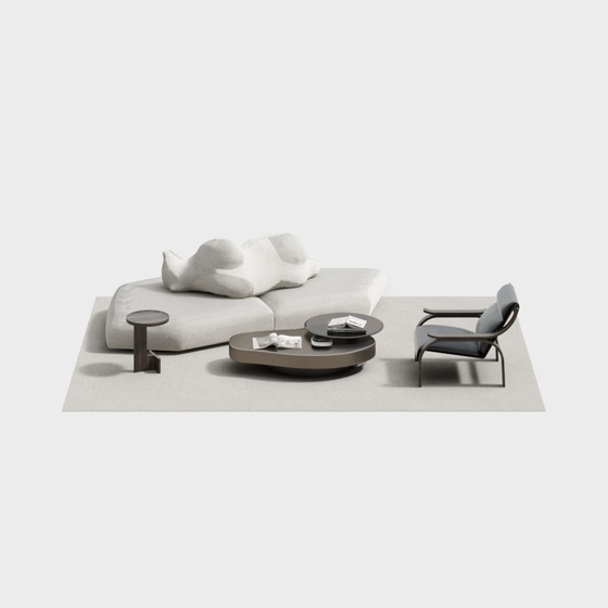 Modern Seats & Sofas,Sectional Sofas,gray