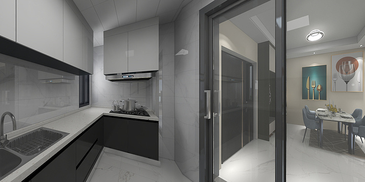 中天怡家ZTYJ-冠岳府中间户702-装修设计方案