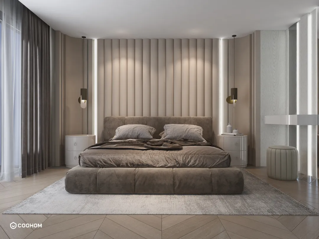 Maica的装修设计方案:Bedroom Interior