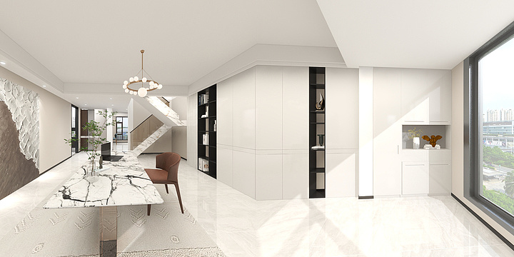 Kang111-复式.dwg-装修设计方案