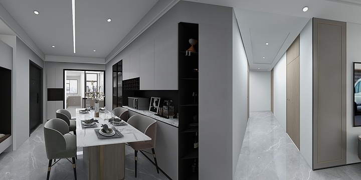 金鼎美家全屋定制-珑园8-2-603.dwg-装修设计方案