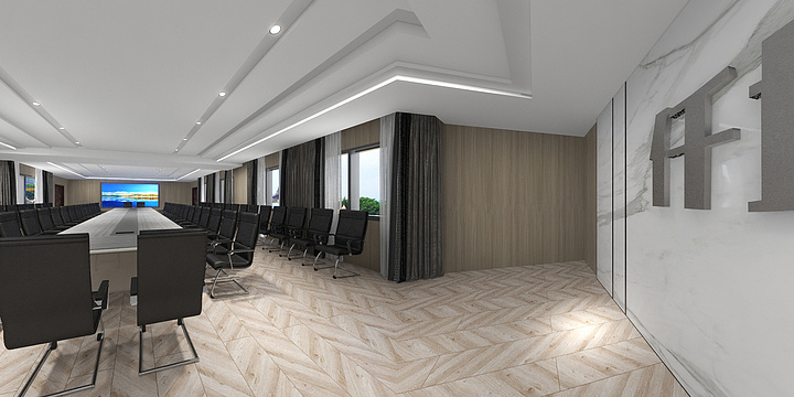 成都办公家具设计-小会议室-装修设计方案